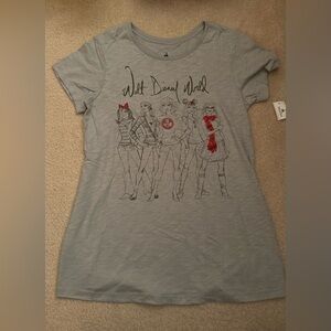 NWT: DISNEY FASHION GREY T-SHIRT